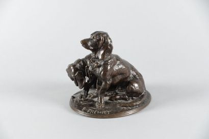 Emmanuel FREMIET (1824-1910)

Chiens Basset...
