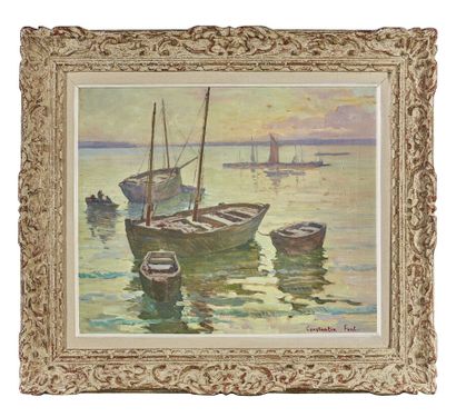 Constantin FONT (1890-1954)

Voiliers au...