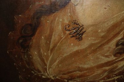 École espagnole vers 1780

Portrait de dame...
