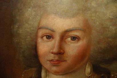 École espagnole vers 1780

Portrait de dame...