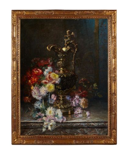 M. BERMOND, XIXe siècle 

Nature morte à...