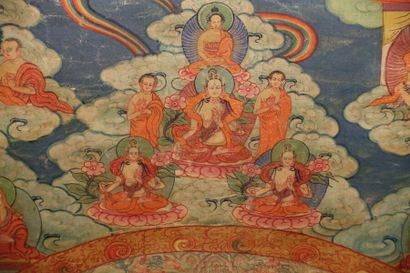 TIBET - XXe siècle

Mandala, détrempe sur...