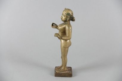 INDE - Vers 1900

Statuette de divinité féminine...