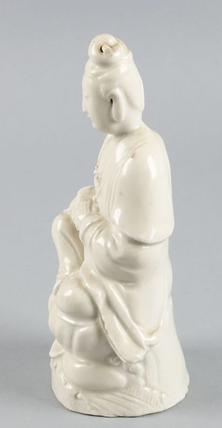 CHINE - XIXe siècle

Statuette de Guanyin...