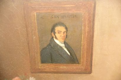 École du XIXe siècle 

Portrait présumé de...