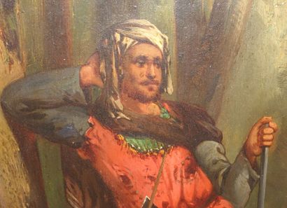 Antoine CHINTREUIL (1816-1873) 

Guerrier...