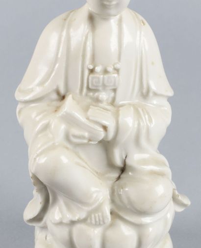 CHINE - XIXe siècle

Statuette de Guanyin...