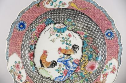 CHINE, XVIIIe siècle

Assiette circulaire...