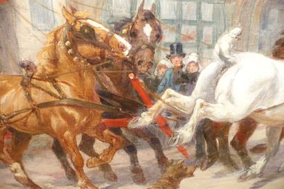 Georges BUSSON (1859-1933)

Poste aux chevaux...