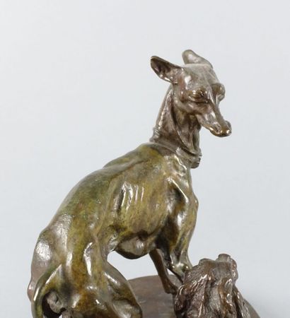Pierre Jules Mêne (1810-1879)

Lévrier et...