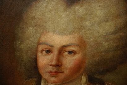 École espagnole vers 1780

Portrait de dame...