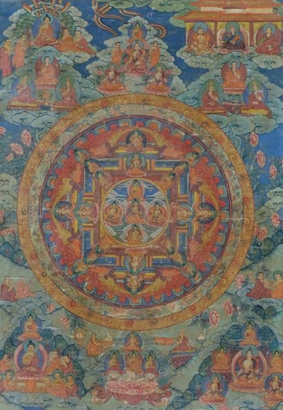 TIBET - XXe siècle

Mandala, détrempe sur...