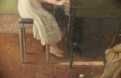 Attribué à Jules-Alexis MUENIER (1863-1942)

La...