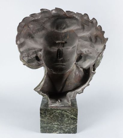 Jules JOUANT (1863-1938)

Masque de Beethoven

Bronze...