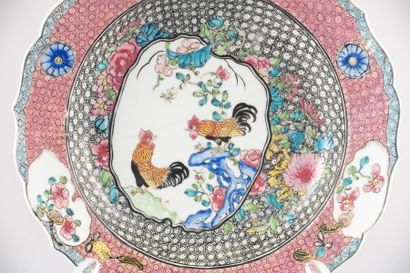 CHINE, XVIIIe siècle

Assiette circulaire...
