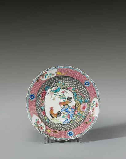 CHINE, XVIIIe siècle

Assiette circulaire...