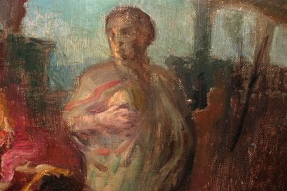 Entourage de ROCHEGROSSE

La Mort de Cléopâtre

Toile

(Petits...
