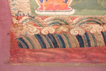 TIBET - XIXe siècle

Thangka, détrempe sur...