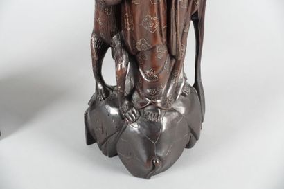 CHINE - XXe siècle

Deux statuettes de jeunes...