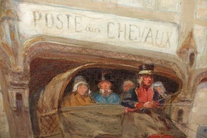 Georges BUSSON (1859-1933)

Poste aux chevaux...