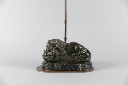 Clovis-Edmond MASSON (1838-1913)

Lion dévorant...