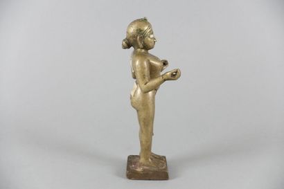 INDE - Vers 1900

Statuette de divinité féminine...