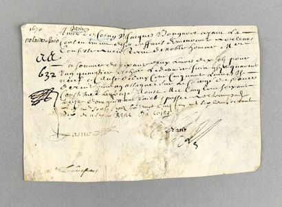 Lot de trois lettres anciennes

(Papier jauni,...