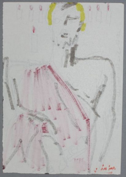 Michel GOMA

Belle fête

Feutre sur papier,...