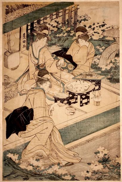 JAPON, fin du XVIIIe-début du XIXe siècle

Deux...