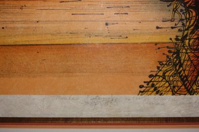 Jean CARZOU (1907-2000)

Le gardien du palais

Lithographie,...