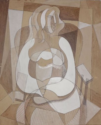 École cubiste

Passage d'une femme dans un...