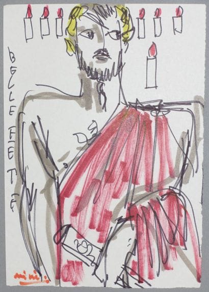 Michel GOMA

Belle fête

Feutre sur papier,...