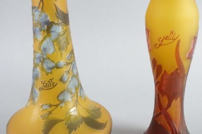 TRAVAIL MODERNE D'APRÈS GALLÉ - Signature...