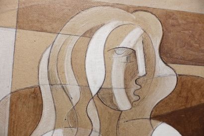 École cubiste

Passage d'une femme dans un...