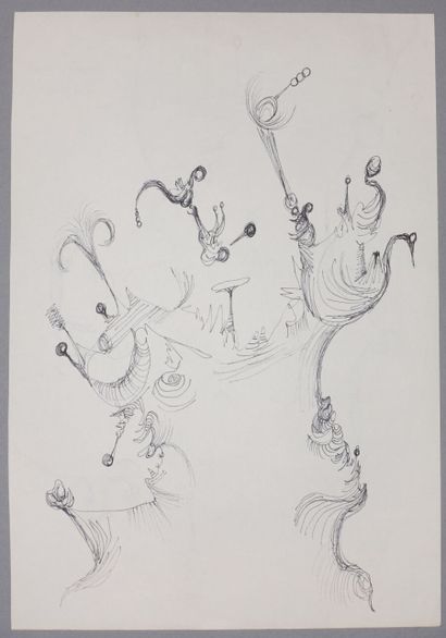 Robert BENAYOUN (1926-1996)

Le Dessin dégoutant

Signé...