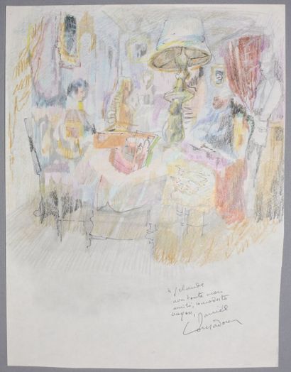 Daniel LOURADOUR (1930-2007)

Scène d'intérieur

Technique...