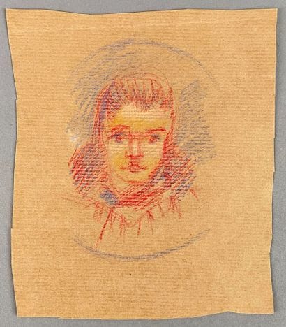 Guy DE ROUGEMONT (1935-2021)

Portrait d'enfant

Crayons...