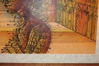 Jean CARZOU (1907-2000)

Le gardien du palais

Lithographie,...
