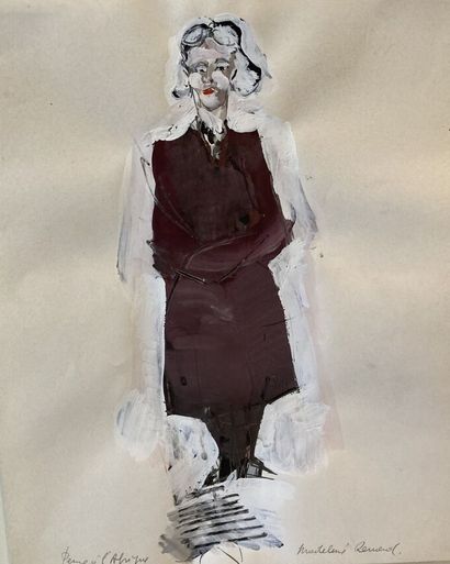 École du XXe siècle

Portrait de Madeleine...