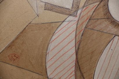 École cubiste

Passage d'une femme dans un...