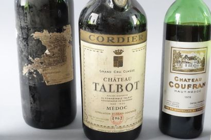 Ensemble de bouteilles vendues en l'état...