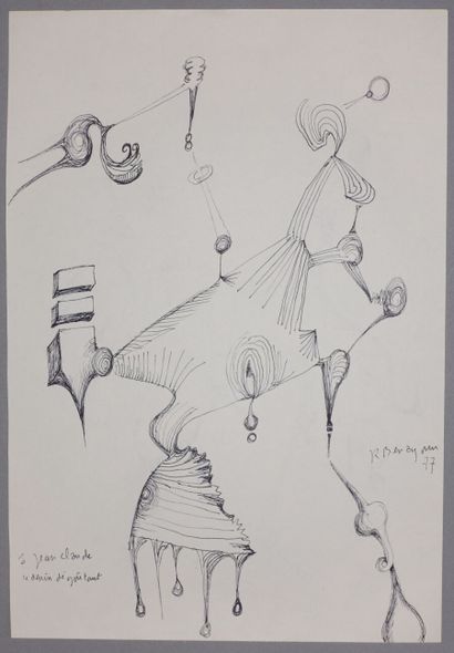 Robert BENAYOUN (1926-1996)

Le Dessin dégoutant

Signé...