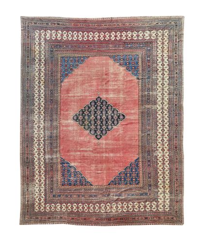 Khorassan carpet (cotton warp and weft, wool...