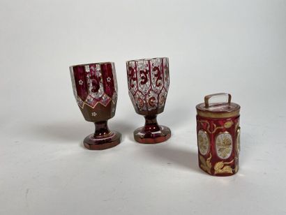 BOHÊME
Set including two translucent and...