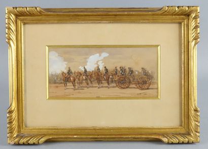 Édouard DETAILLE (1848-1912)
Cavaliers and...