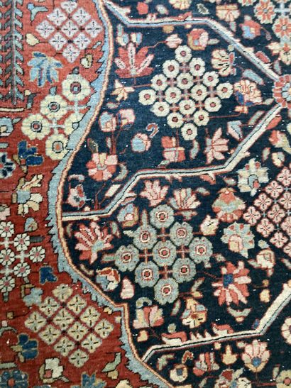 Dchaouchagan carpet (cotton warp and weft,...