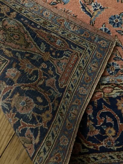Keschan carpet (cotton warp and weft, wool...