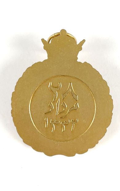 IRAN 
ORDER OF PAHLAVI 
Jewel of scarf of...