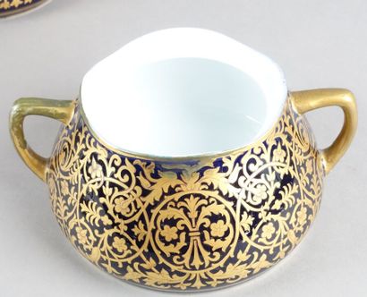 RUSSIA
Part of a porcelain tea service composed...