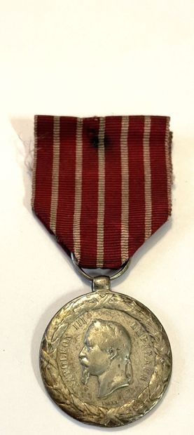 Medal of the Italian campaign by Barre. 
In...